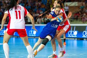 Матч отбора на ЧМ-2017 по гандболу Польша — Россия © Фото с официального сайта Федерации гандбола России, rushandball.ru