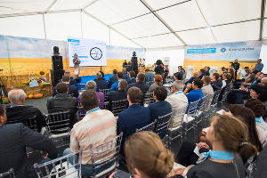 Открытие клиентского центра «Еврохим» в станице Старовеличковской © Фото Елены Синеок, Юга.ру