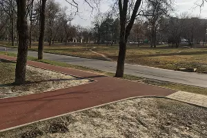 Парк у стадиона &laquo;Кубань&raquo;, январь 2023 &copy;&nbsp;Фото Александра Гончаренко, Юга.ру