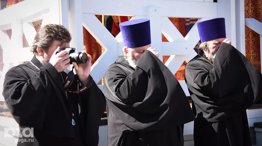 Парад казаков в Краснодаре &copy;&nbsp;Фото Елены Синеок, Юга.ру