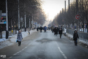 Эстафета Олимпийского огня в Краснодаре © Елена Синеок, ЮГА.ру