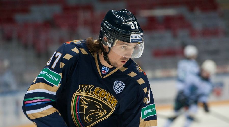 Евгений Лапенков &copy;&nbsp;Фото с официального сайта ХК &laquo;Сочи&raquo;, hcsochi.ru