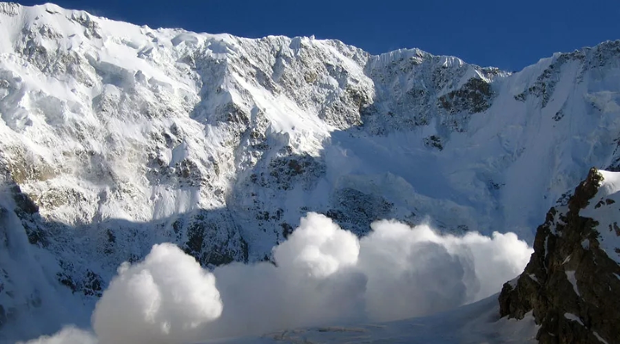 Сход лавины &copy;&nbsp;Фото Юга.ру