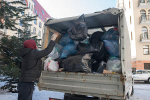 Раздельный сбор отходов на курорте «Роза Хутор» © Фото Екатерины Лызловой, Юга.ру