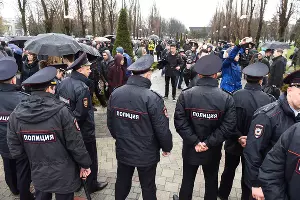Акция сторонников Навального в Краснодаре, 26 марта 2017 года &copy;&nbsp;Фото Елены Синеок, Юга.ру