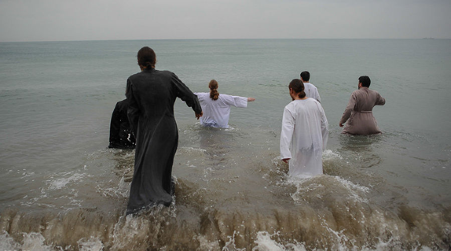 Крещение Господне в Сочи © Фото Нины Зотиной, Юга.ру