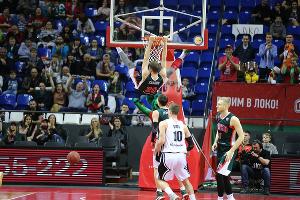 Матч Единой лиги ВТБ «Локомотив-Кубань» — «Автодор». Андрей Зубков © Фото пресс-службы ПБК «Локомотив-Кубань»