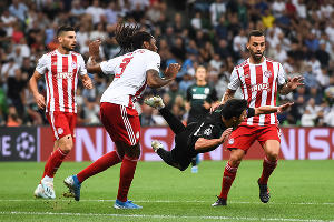 Матч «Краснодар» — «Олимпиакос», Краснодар, 27 августа 2019 года &copy;&nbsp;Фото Елены Синеок, Юга.ру