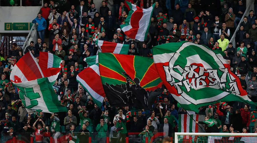 Фанаты ФК «Локомотив» &copy;&nbsp;Фото с официального сайта ФК &laquo;Локомотив&raquo;, fclm.ru