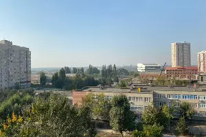 Дымка над Краснодаром днем 14 октября &copy;&nbsp;Фото Валерии Дульской, Юга.ру