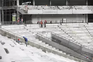 Строительство футбольного стадиона «Ростов Арена» &copy;&nbsp;Фото пресс-службы губернатора Ростовской области