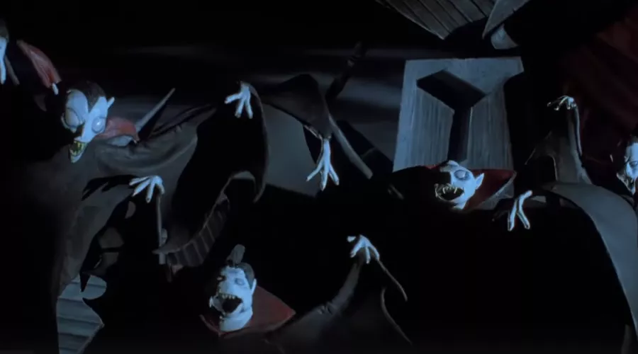 Кадр из мультфильма «Кошмар перед Рождеством» &copy;&nbsp;Скриншот видео с Rutube-канала &laquo;Магия и энергетика&raquo;