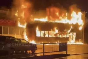  &copy;&nbsp;Кадр из видео телеграм-канала &laquo;ЧП Сочи&raquo;, t.me/chp_sochi