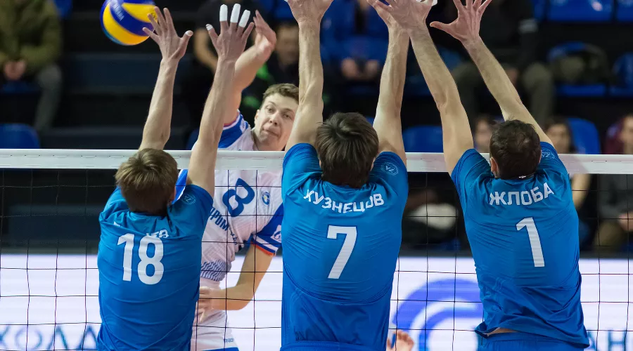 Матч чемпионата России ВК «Газпром-Югра» — «Динамо» &copy;&nbsp;Фото с официального сайта ВК &laquo;Газпром-Югра&raquo;, gazprom-ugra.ru