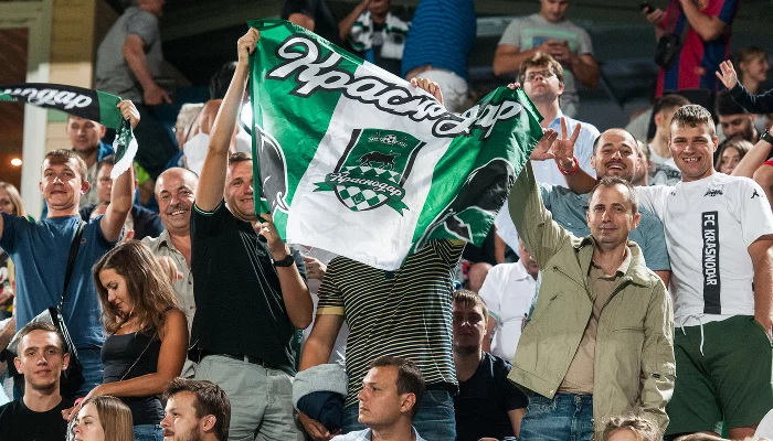 ФК "Краснодар" разгромил финский ХИК  &copy;&nbsp;Елена Синеок, ЮГА.ру