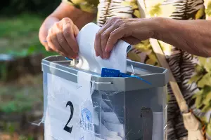 Выборы главы Краснодарского края и депутатов городской думы Краснодара &copy;&nbsp;Фото Елены Синеок, Юга.ру