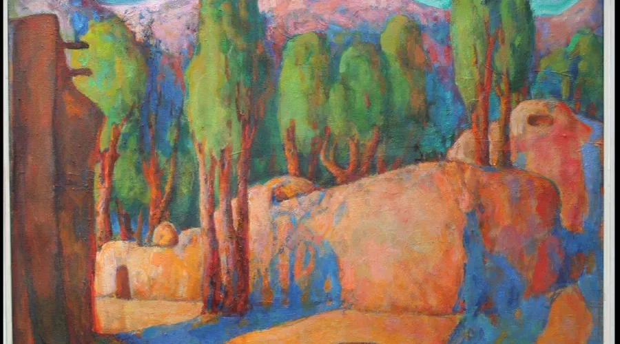 Работа Георгия Петросяна &copy;&nbsp;Скриншот фото из письма от пресс-службы музея имени Коваленко