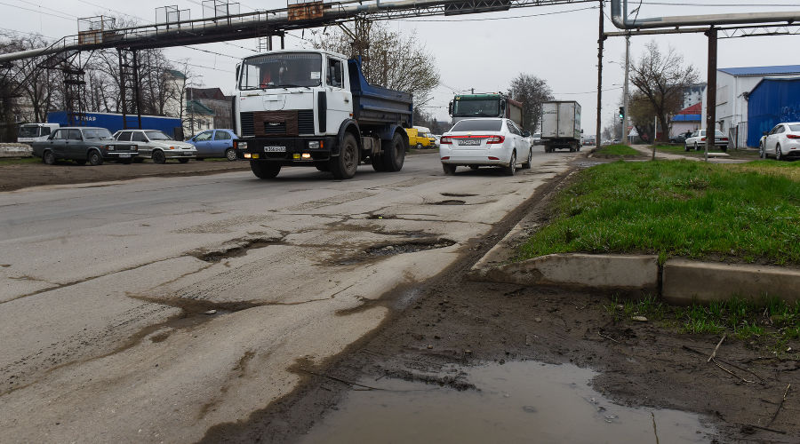 Ул. Новороссийская, Краснодар © Фото Елены Синеок, Юга.ру