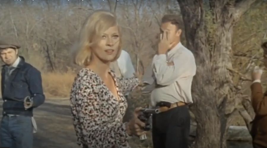 Кадр из трейлера к фильму «Бонни и Клайд» 1967 года © Скриншот видео с YouTube-канала «Good Moments»