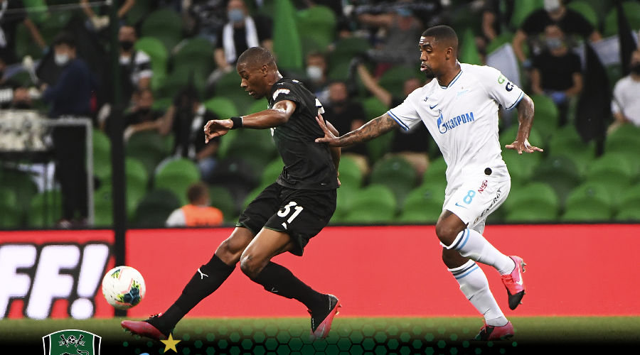 Матч 26-го тура РПЛ «Краснодар» — «Зенит» © Фото пресс-службы ФК «Краснодар»