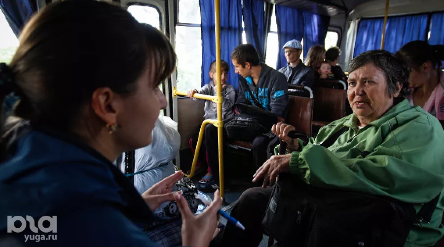 Лагерь беженцев на границе между Украиной и Россией &copy;&nbsp;Эдуард Корниенко, ЮГА.ру