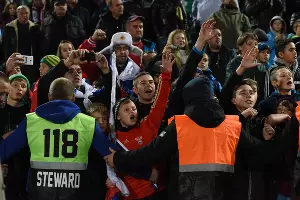 Сборная России обыграла Португалию в товарищеском матче в Краснодаре &copy;&nbsp;Елена Синеок, ЮГА.ру