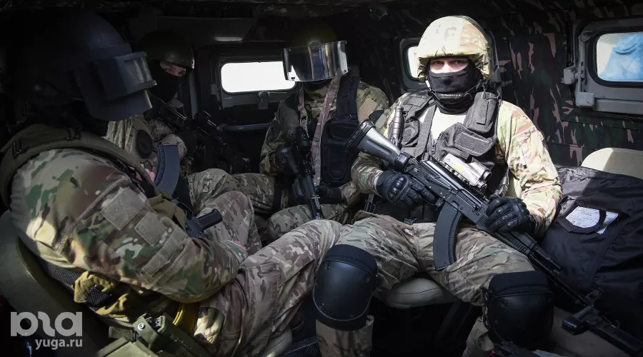 СОБР «Беркут» ГУ МВД России по Краснодарскому краю &copy;&nbsp;Фото Елены Синеок, Юга.ру