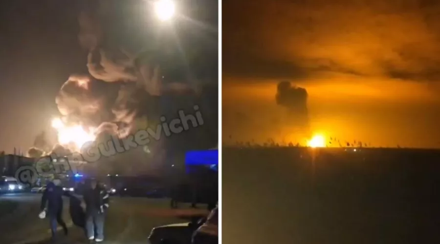  &copy;&nbsp;Скриншот из видео телеграм-канала &laquo;ЧП Гулькевичи&raquo; https://t.me/ChpGulkevichi/3468