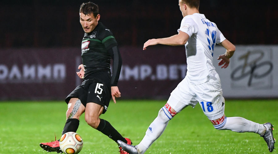 Матч Кубка России «Авангард» — «Краснодар» 27 сентября 2018 года. Николай Марков © Фото пресс-службы ФК «Краснодар»