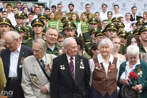 День Победы в КубГАУ &copy;&nbsp;Фото Елены Синеок, Юга.ру