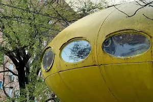 Дом Futuro в Краснодаре, декабрь 2025 года &copy;&nbsp;Фото Марины Солошко, Юга.ру