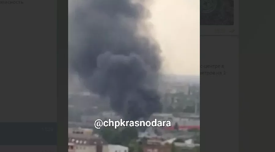  &copy;&nbsp;Скриншот видео из телеграм-канала &laquo;ЧП Краснодара&raquo;, t.me/chpkrasnodara