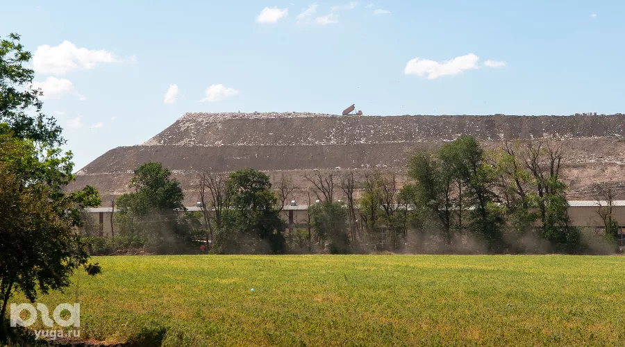 Мусорный полигон в хуторе Копанском под Краснодаром &copy;&nbsp;Фото Александра Гончаренко, Юга.ру