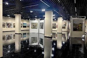 Один из залов в Краснодарском краевом выставочном зале © Фото Анастасии Куропатченко