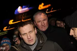 Митинг в Москве за честные выборы 5 марта. Алексей Навальный &copy;&nbsp;Сергей Карпов. ЮГА.ру