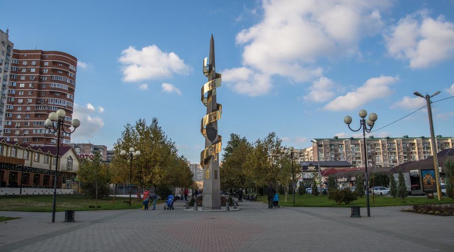 Памятник чекистам в Краснодаре © Фото с сайта pvdshka.ru