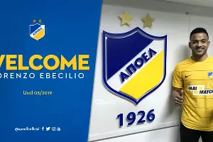 Лоренцо Эбесилио &copy;&nbsp;Фото с официального сайта ФК АПОЭЛ, apoelfc.com.cy