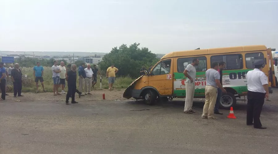 Место происшествия &copy;&nbsp;Фото ОПБДД УГИБДД по Ставропольскому краю