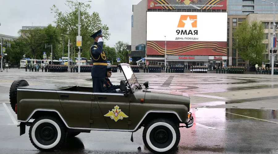 Парад Победы в Краснодаре — 2021 &copy;&nbsp;Фото Александра Райко, пресс-служба администрации Краснодара