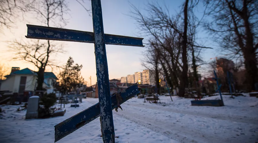 Кладбище &copy;&nbsp;Фото Елены Синеок, Юга.ру