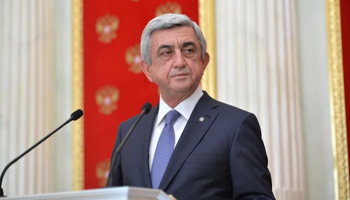 Серж Саргсян &copy;&nbsp;Фото пресс-службы администрации президента России