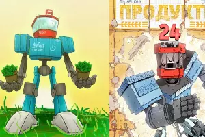 Изображение «Магнита» и обложка комикса «Продукты 24» &copy;&nbsp;Фото из инстаграм-аккаунта &laquo;Магнита&raquo;, www.instagram.com/magnitretail/