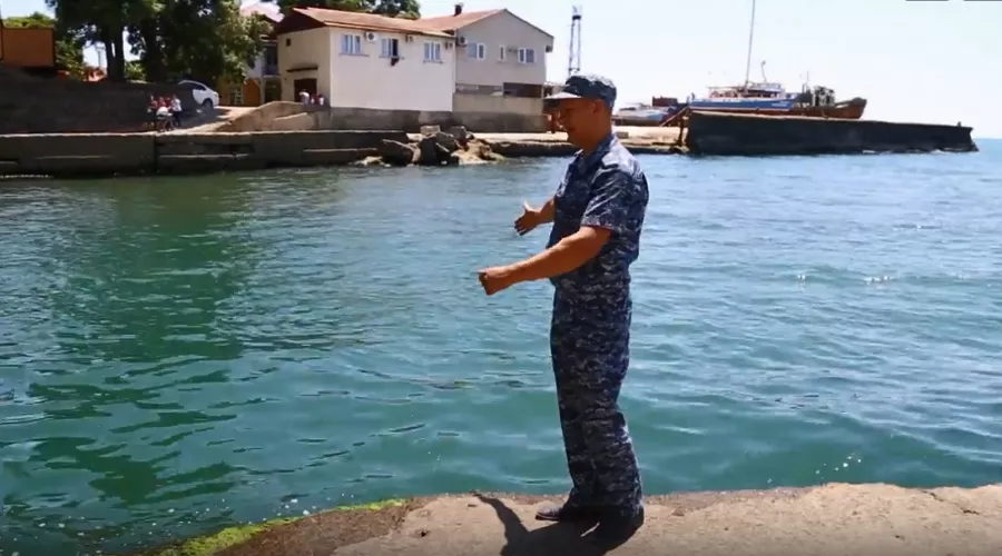  &copy;&nbsp;Скриншот видео из группы vk.com/rosgvard_krasnodar