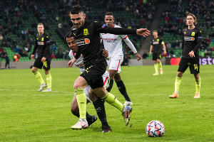 Матч «Краснодар» — «Севилья», Краснодар, 25 ноября 2020 года &copy;&nbsp;Фото Елены Синеок, Юга.ру