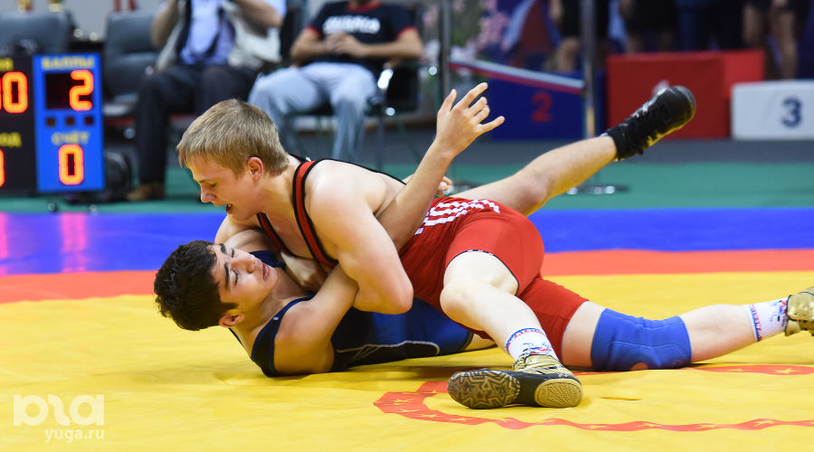 Всероссийский турнир по греко-римской борьбе на призы Игоря Иванова в Краснодаре &copy;&nbsp;Елена Синеок, ЮГА.ру