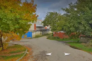 Пересечение улиц Калинина и Западной, Краснодар &copy;&nbsp;Скриншот страницы сервиса &laquo;Яндекс Карты&raquo;, 2025 год