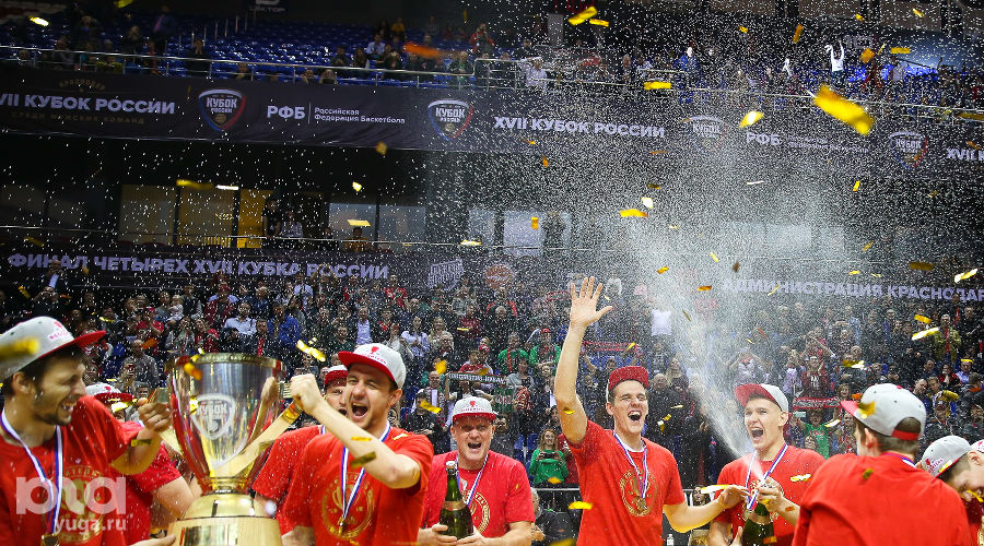 «Локомотив-Кубань» выиграл Кубок России по баскетболу © Фото Елены Синеок, Юга.ру