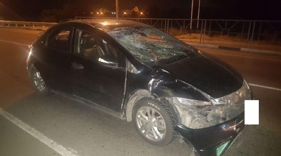 Место происшествия &copy;&nbsp;Фото ОПБДД УГИБДД по Ставропольскому краю