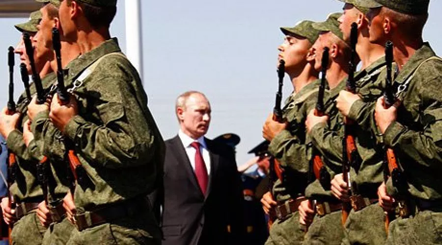 Визит В.Путина на 393-ю авиабазу в Кореновске &copy;&nbsp;Влад Александров. ЮГА.ру