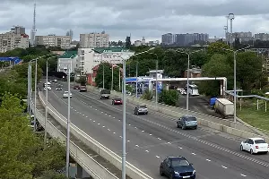 Суворовский мост в Краснодаре, 26 июля 2026 года &copy;&nbsp;Фото Александра Гончаренко, Юга.ру